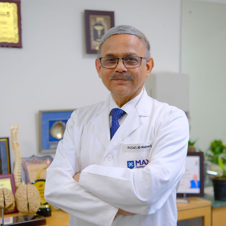 Dr. (Col) Joy Dev Mukherji - Neurosciences, Neurology